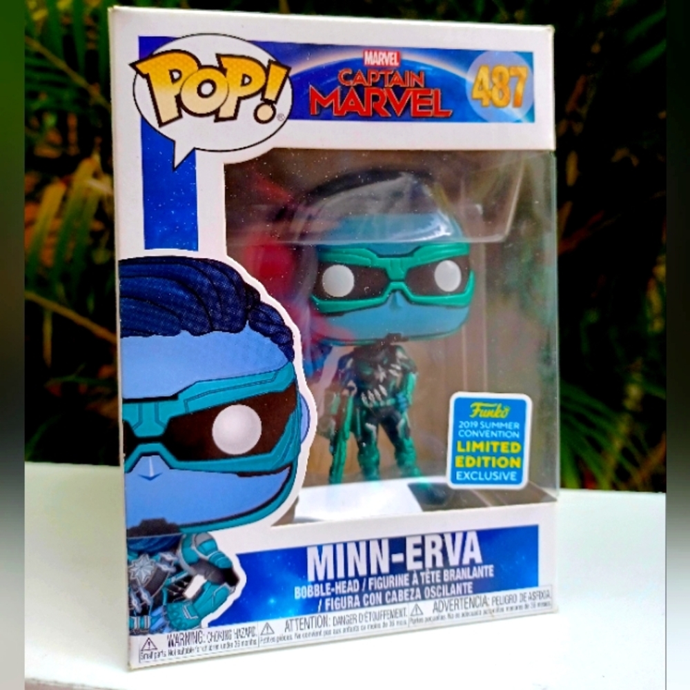 🔥 FUNKO POP LTD EDITION EXCLUSIVE Minn-Erva 2019 NIB